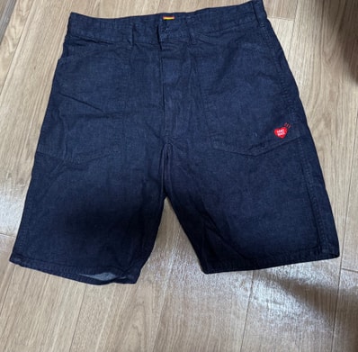 HUMAN MADE x KAWS Kaws Made Denim Shorts "Indigo"