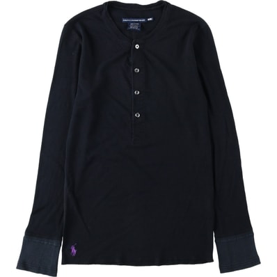 古着 ラルフローレン Ralph Lauren SPORT スポーツ ヘンリーネック サーマルロングTシャツ レディースM相当/eaa620555