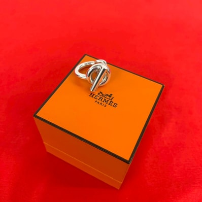 HERMES エルメス クロワゼット シルバー925 リング・指輪 7号 シルバー
29450