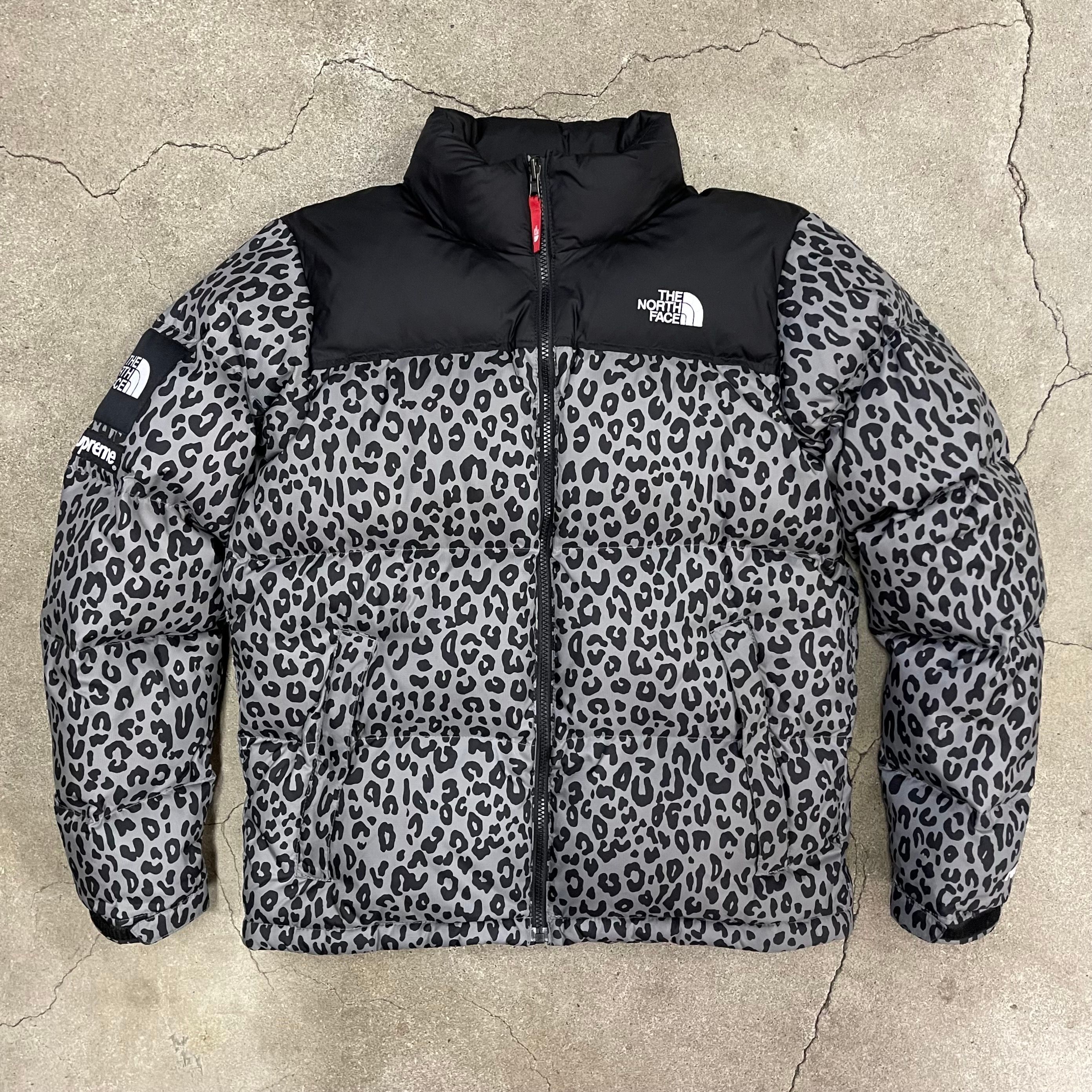Supreme The North Face Nuptse Down Jacket "Black Leopard"