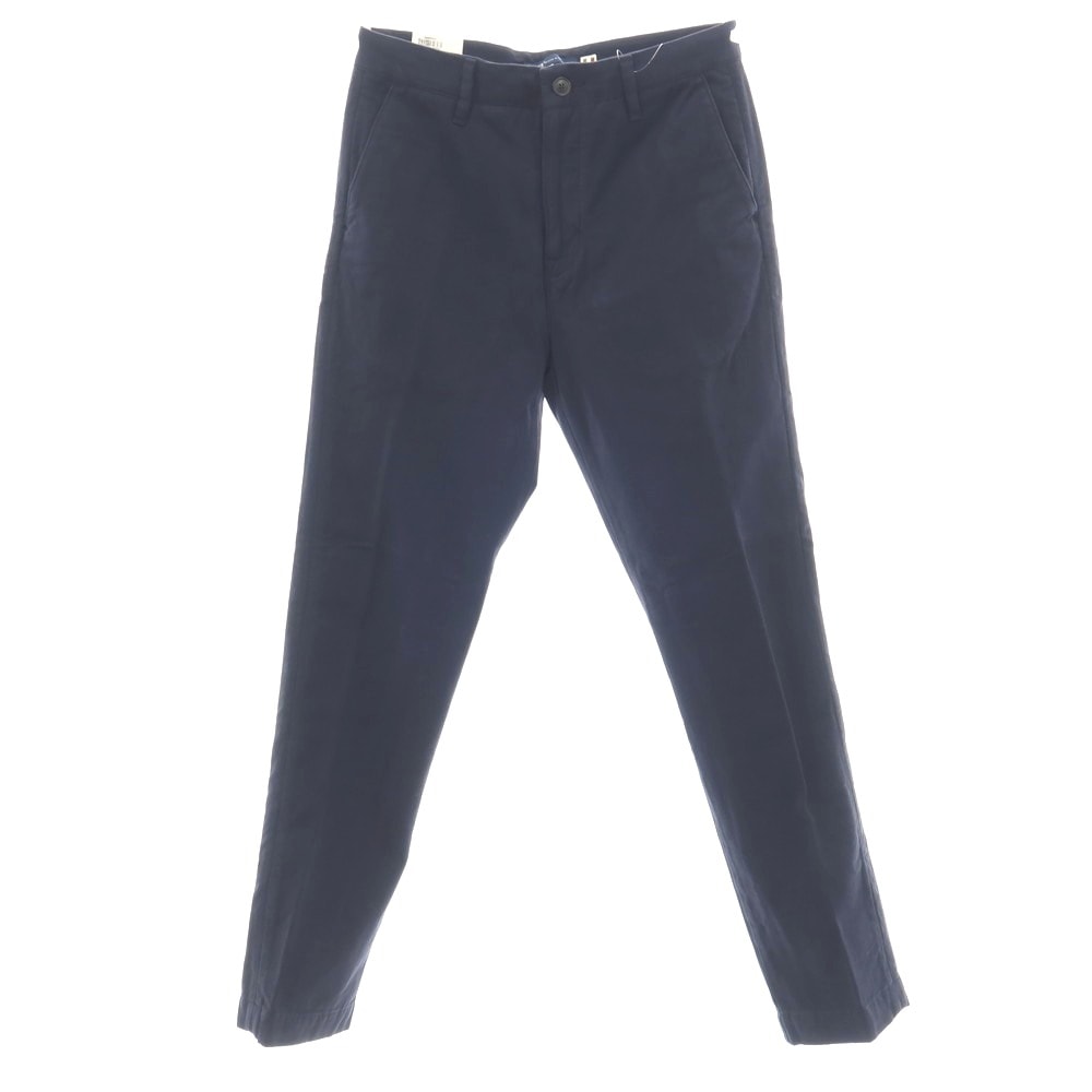 【中古】リーバイス メイドアンドクラフテッド LEVI'S MADE & CRAFTED CHINO コットン カジュアルスラックスパンツ ネイビー【サイズ29】【メンズ】