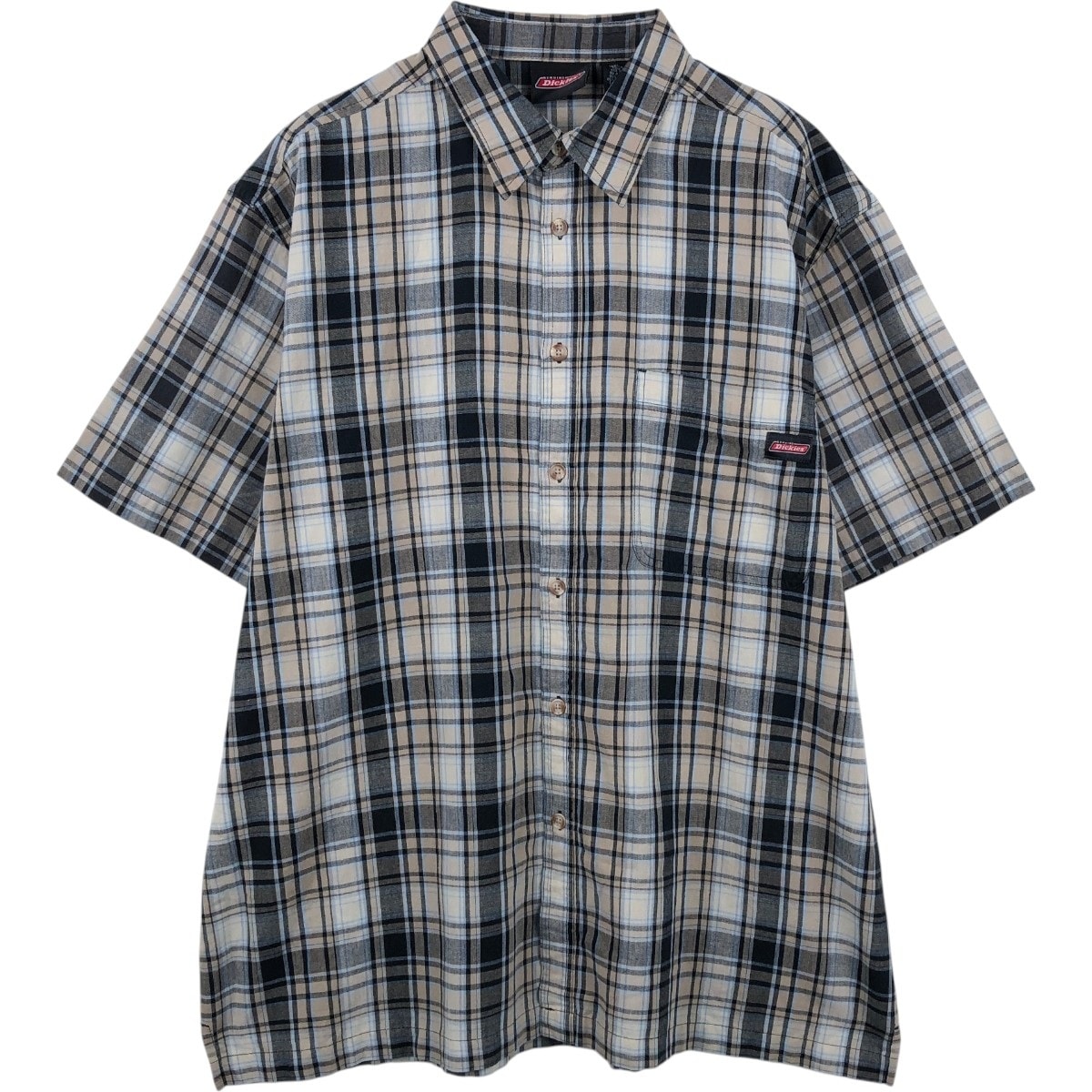 古着 カーハート Carhartt チェック柄 半袖 ワークシャツ ボックスシャツ メンズXL相当/eaa674582