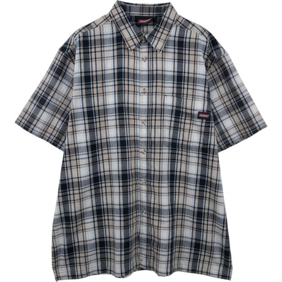 古着 カーハート Carhartt チェック柄 半袖 ワークシャツ ボックスシャツ メンズXL相当/eaa674582