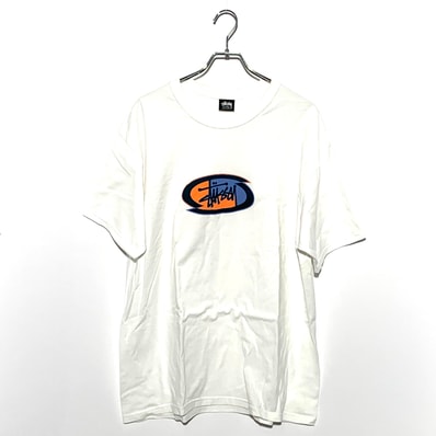 Stussy SPLIT OVAL TEE "White"