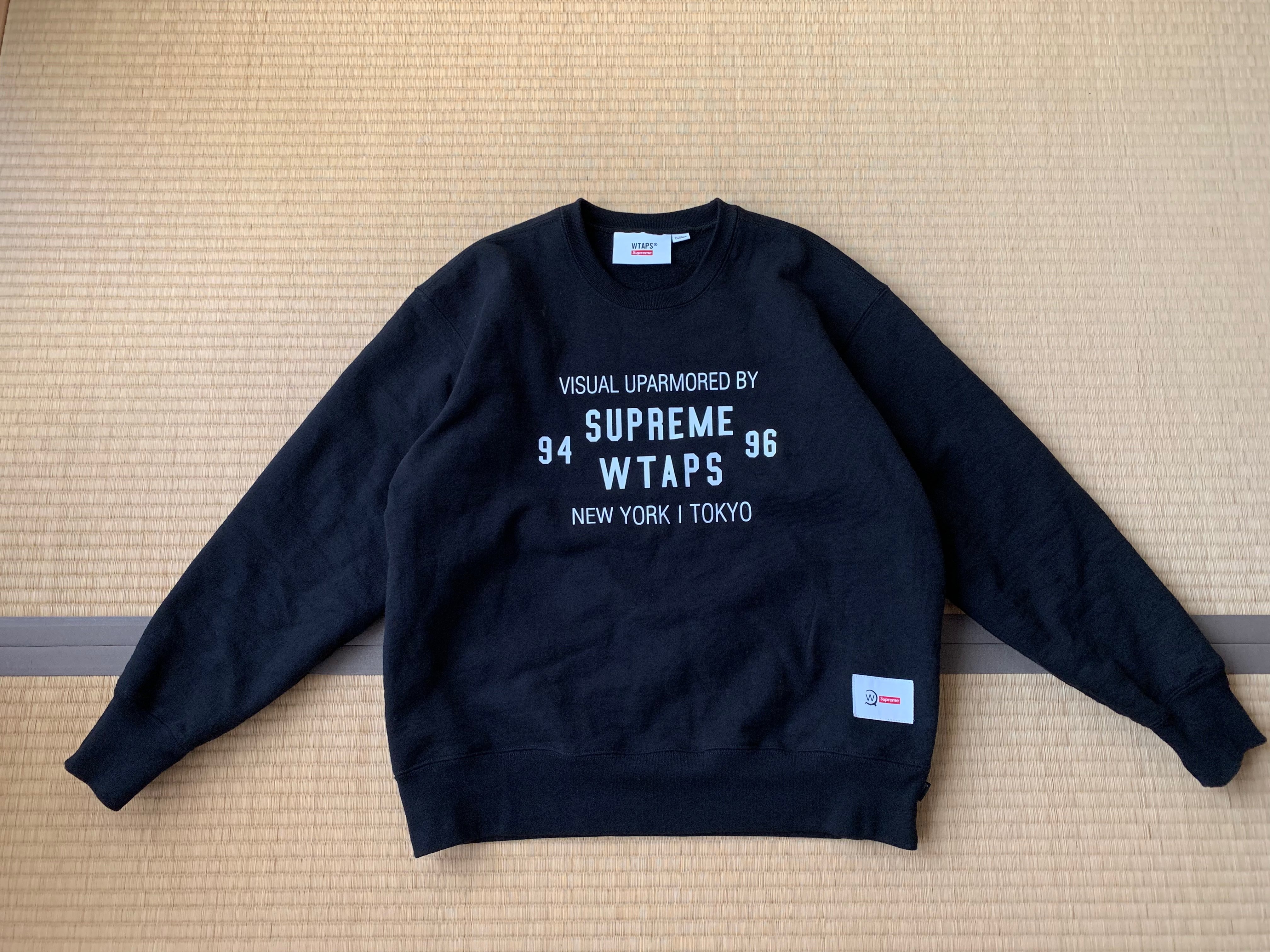 Supreme / WTAPS Crewneck "Black" 21274SPD-CSM03S