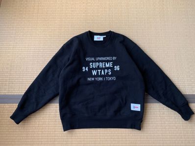 Supreme / WTAPS Crewneck "Black" 21274SPD-CSM03S