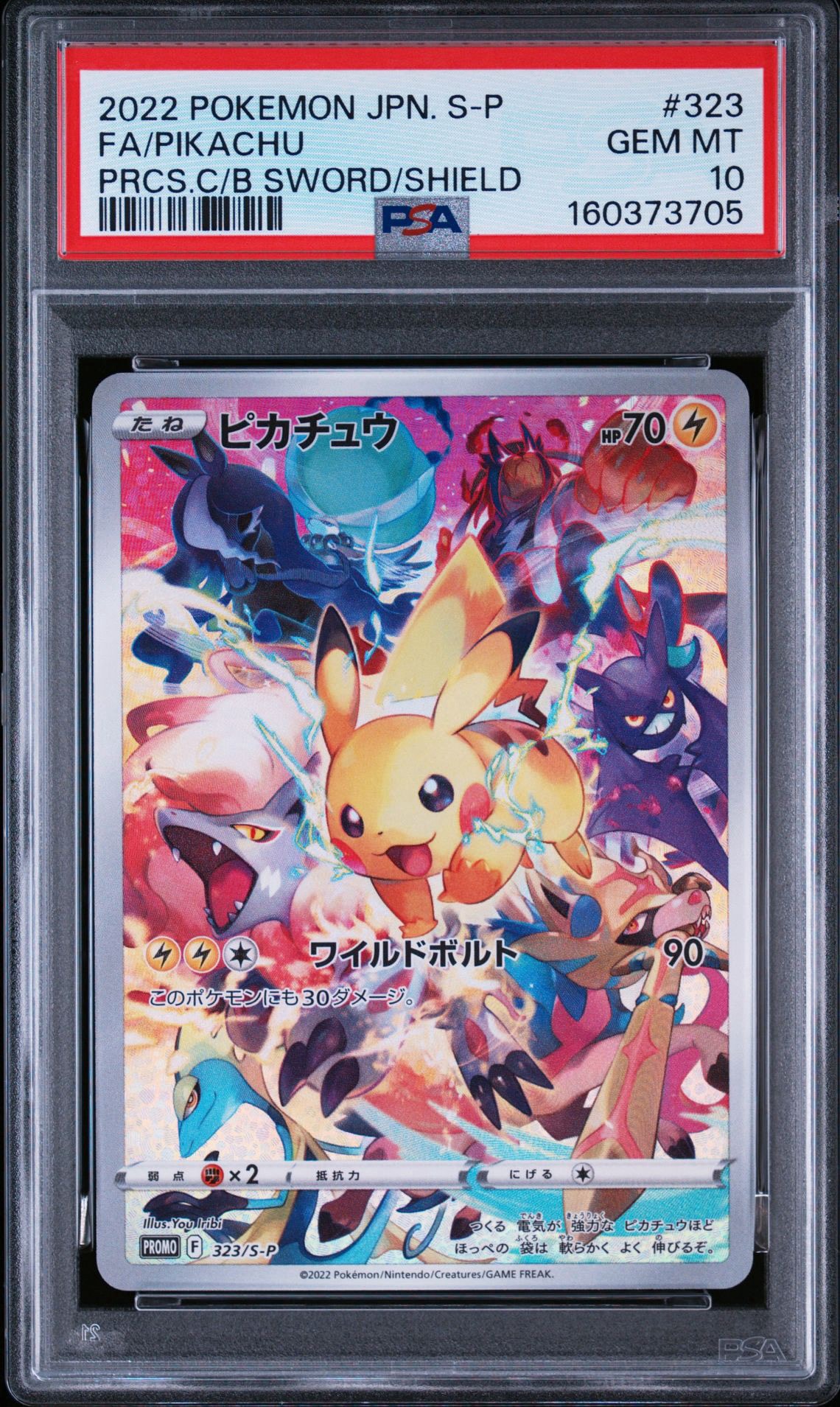 ピカチュウ: プロモ[323 S-P](プロモーションカード「プレシャス