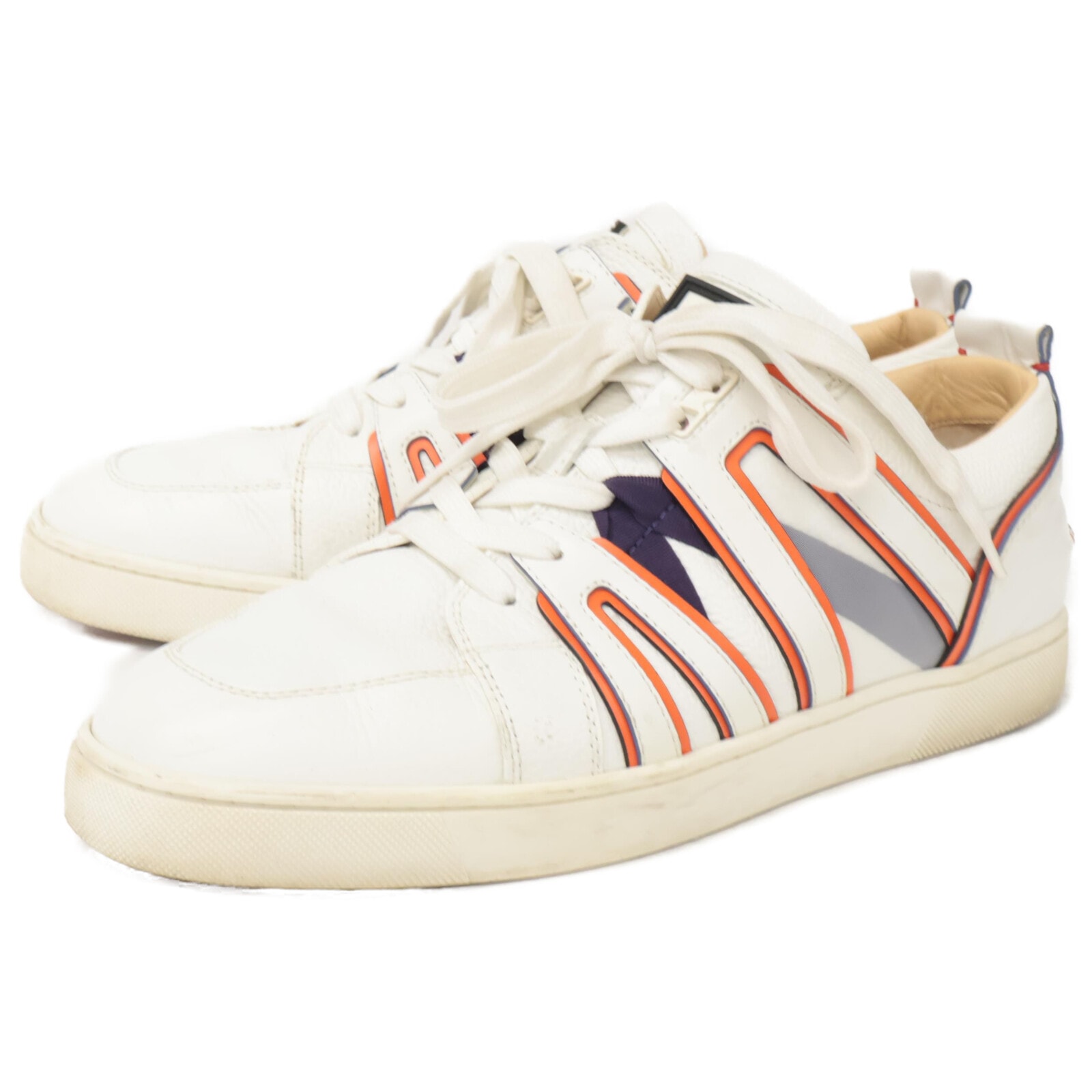 クリスチャンルブタン レザー ローカットスニーカー/ 43