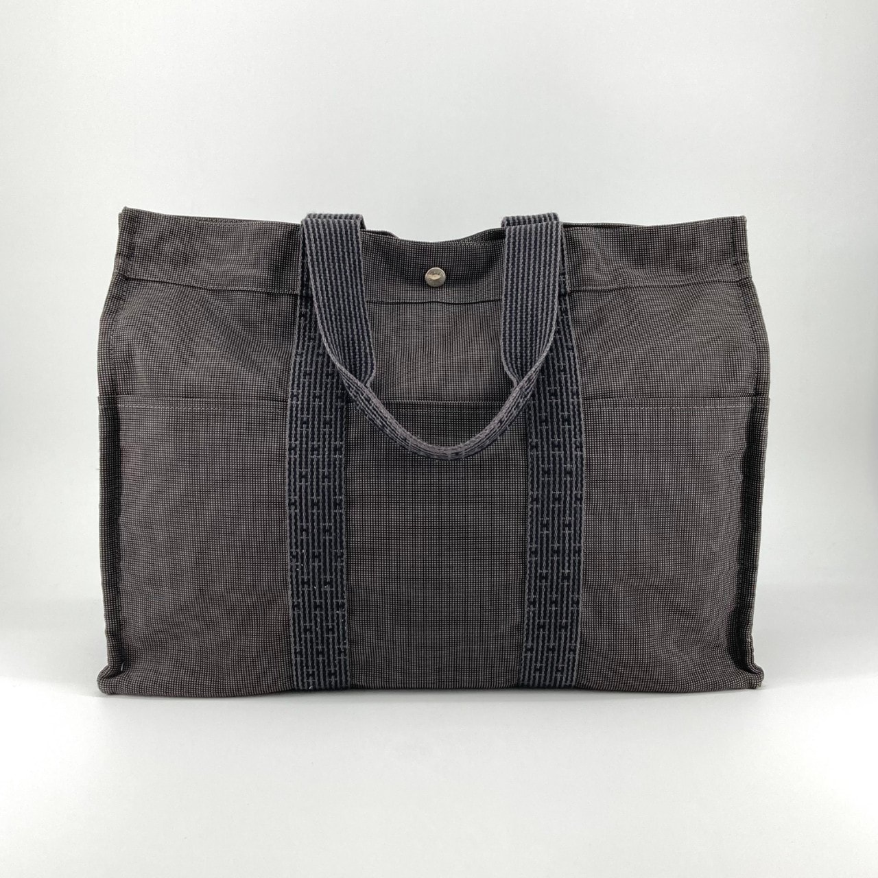HERMES(エルメス) エールライン トートバッグ グレー