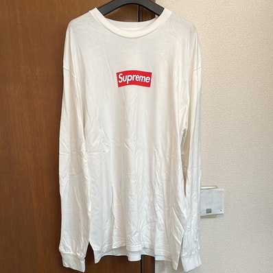 Supreme Box Logo L/S Tee "White"