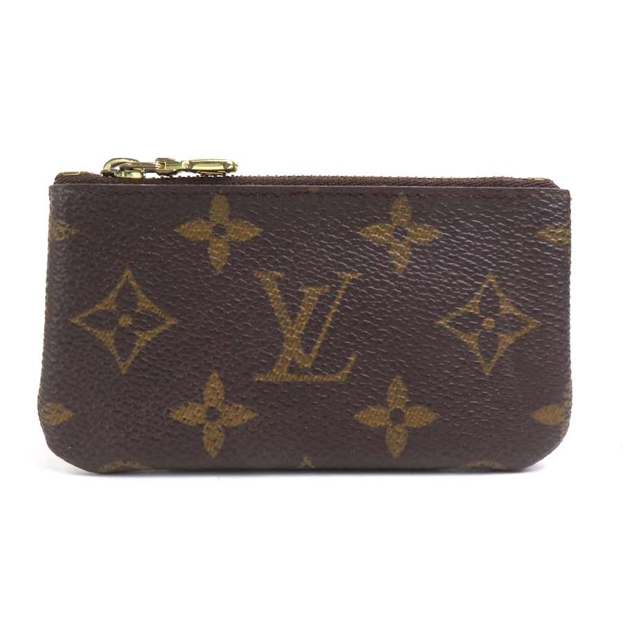 ルイ ヴィトン LOUIS VUITTON コインケース モノグラム ポシェット クレ モノグラムキャンバス ブラウン ユニセックス M62650【中古】 h32613i