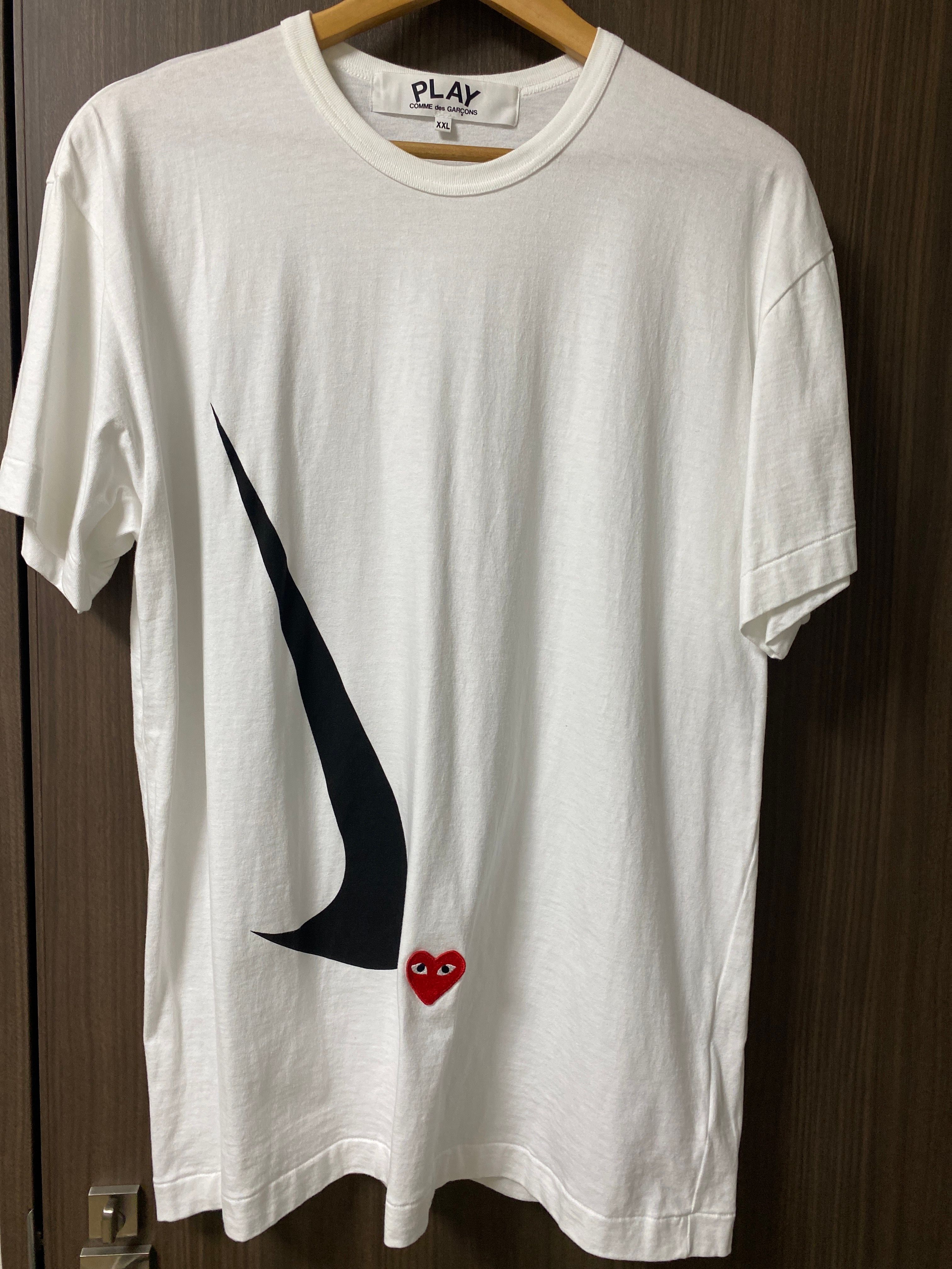 Nike x CDG Play T-Shirt "White" AE-T402-051