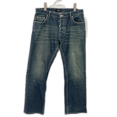 バーバリーブラックレーベル BMS05-804-28 ボタンフライ デニムパンツ 82