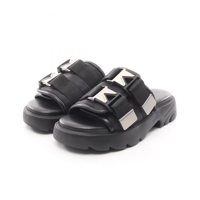 ボッテガヴェネタ BOTTEGA VENETA FLASH サンダル サンダル 靴 レザー ナイロン レディース ブラック系 【中古】