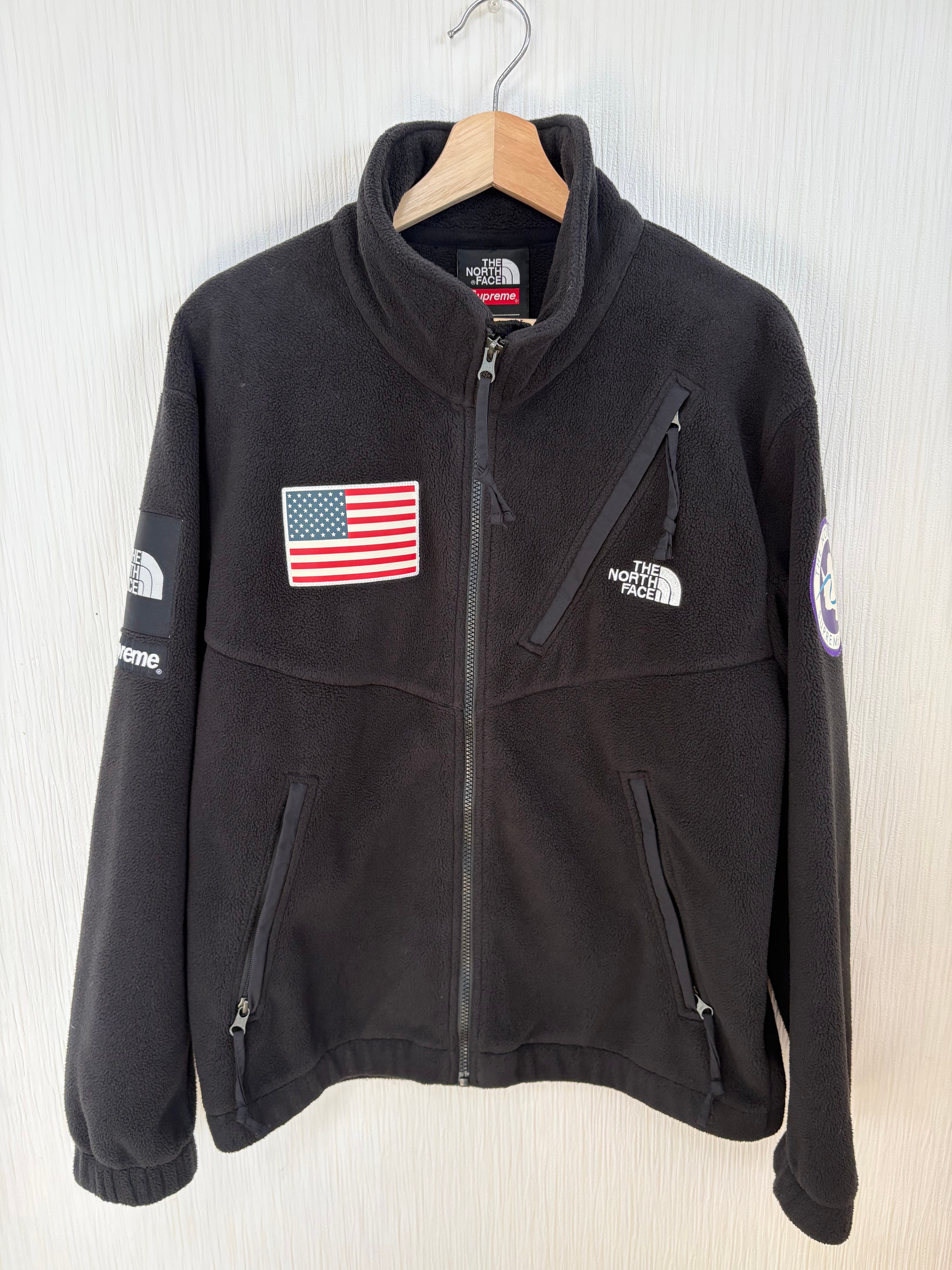 Supreme x The North Face Polartec Fleece Jacket "Black"