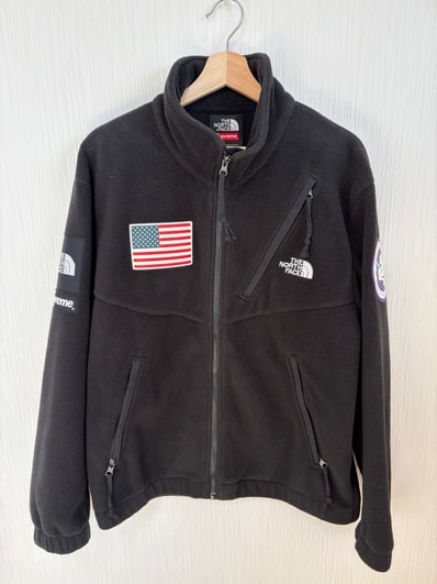 Supreme x The North Face Polartec Fleece Jacket "Black"