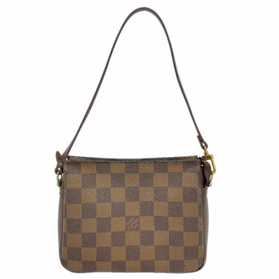 ★SALE【6db0898】ルイヴィトン ポーチ ダミエ トゥルースメイクアップ N51982 エベヌ【中古】レディース