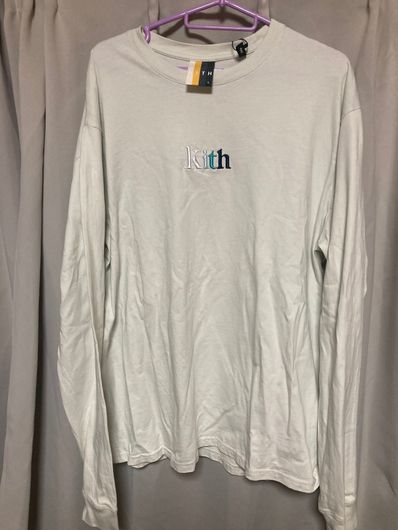 Kith LS Serif T-Shirt "Green"