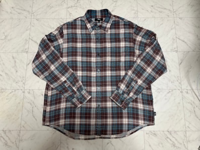 Stussy Matthew Plaid Shirt "Brown"