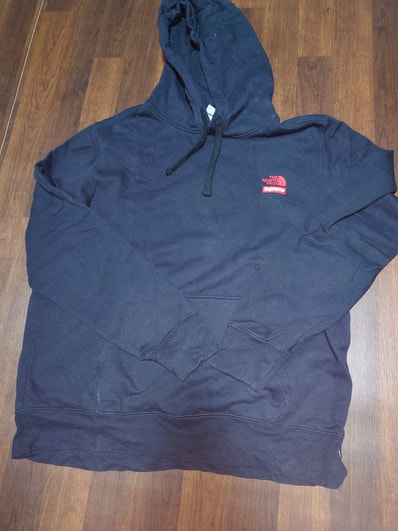 Supreme x The North Face Statue of Liberty Hooded Sweatshirt "Black"