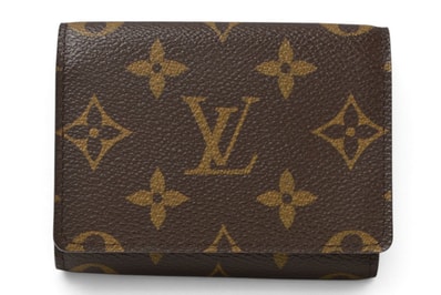 ルイヴィトン 名刺入れ/カードケース LOUIS VUITTON アンヴェロップ・カルト ドゥ ヴィジット モノグラム M62920【中古】