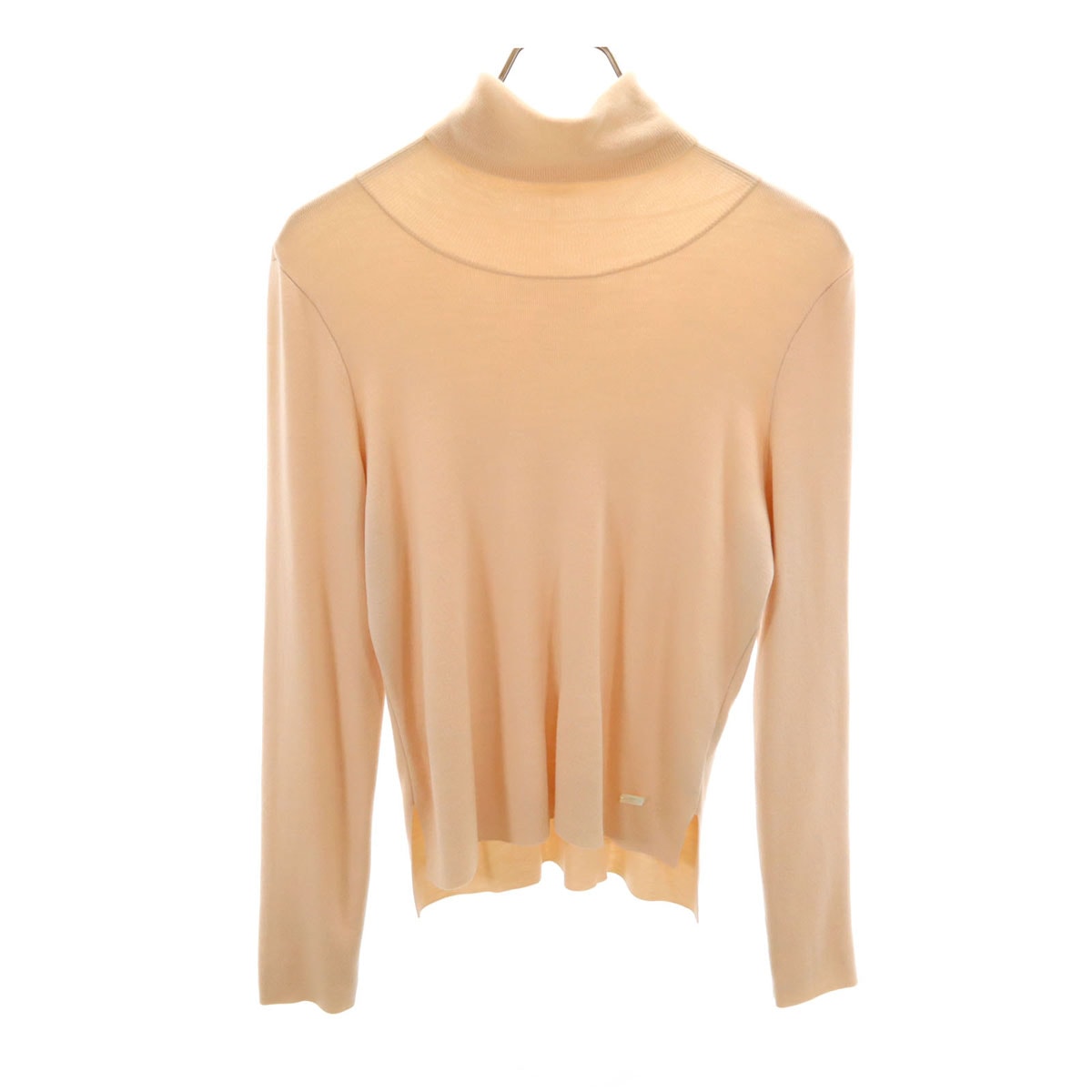 FOXEY フォクシー 長袖 タートルネック ニット 42 ベージュ