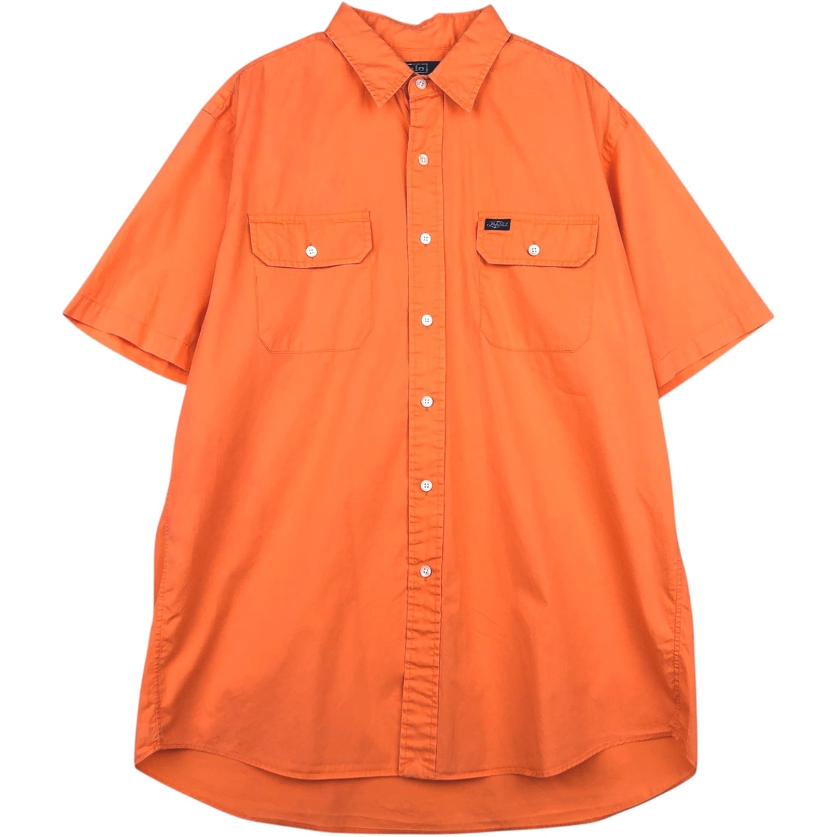 古着 ラルフローレン Ralph Lauren POLO by Ralph Lauren 半袖 コットンシャツ メンズL相当/eaa653098