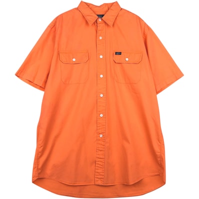 古着 ラルフローレン Ralph Lauren POLO by Ralph Lauren 半袖 コットンシャツ メンズL相当/eaa653098