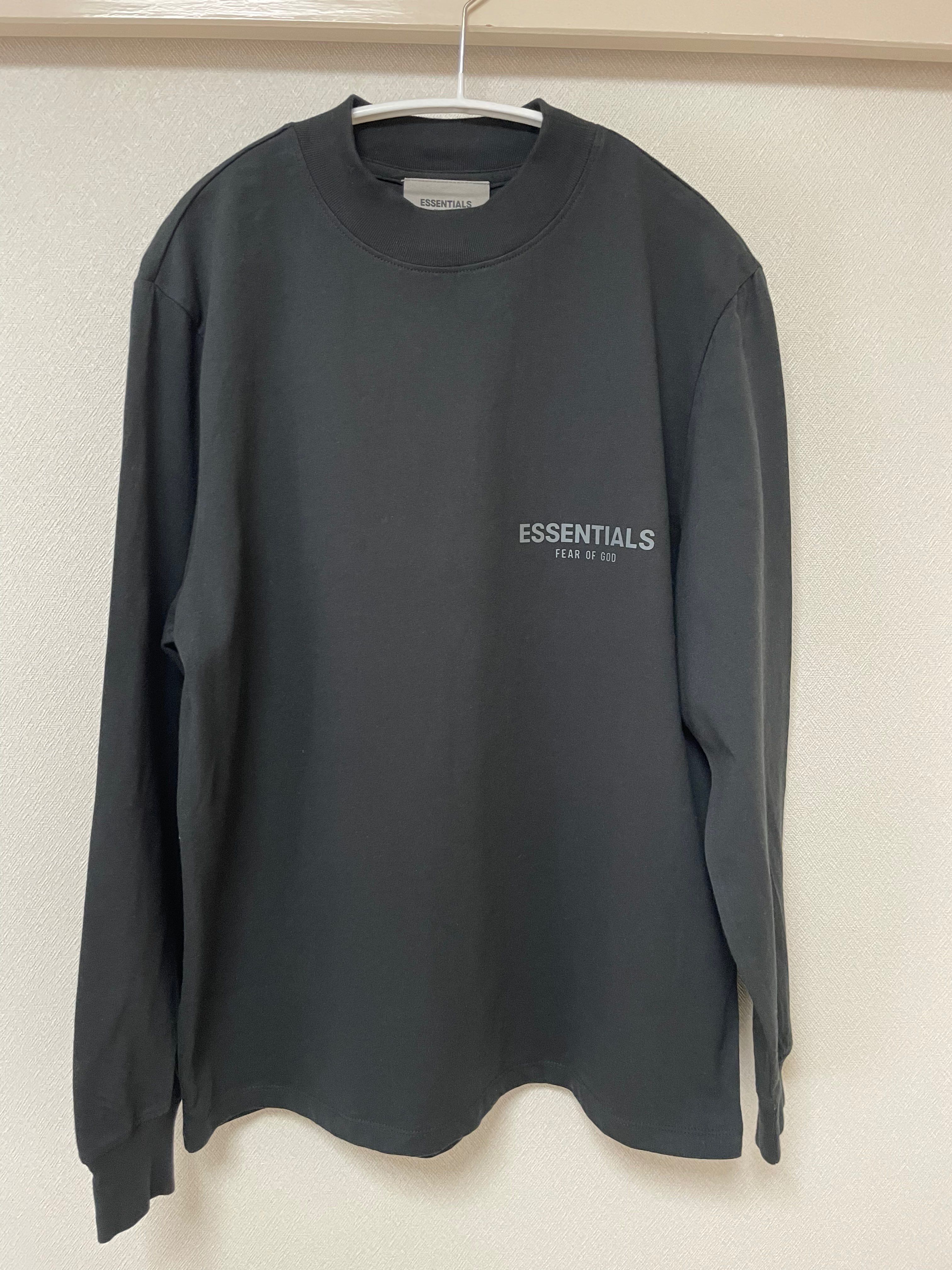 FEAR OF GOD ESSENTIALS LS TEE "Stretch Limo"