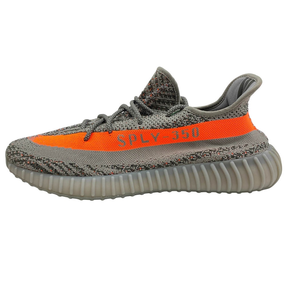 adidas アディダス スニーカー 21AW GW1229 YEEZY Boost 350 V2 Beluga Reflective イージーブースト350 V2 ベルーガ リフレクティブ スニーカー グレー系 33cm【極上美品】【中古】