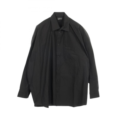バレンシアガ BALENCIAGA 衣料品 トップス コットン メンズ ブラック系 【中古】
