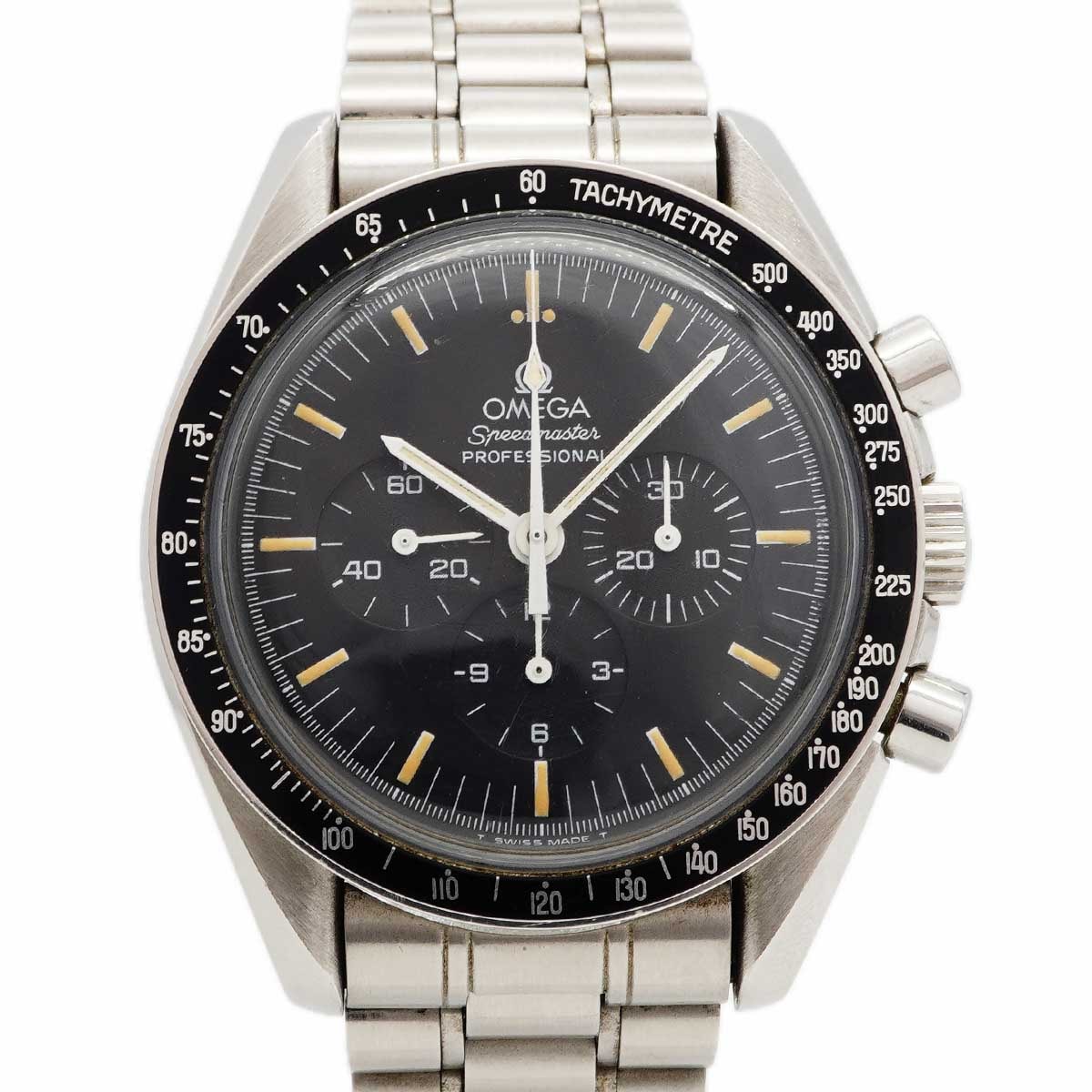 ★SALE【6wdc0206】オメガ スピードマスタープロ 3590.50 黒文字盤【中古】腕時計 メンズ