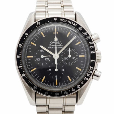 ★SALE【6wdc0206】オメガ スピードマスタープロ 3590.50 黒文字盤【中古】腕時計 メンズ