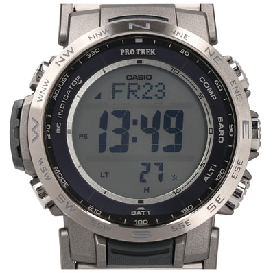 カシオ 【美品】PRW-35TLD-7JF Climber Line PRO TREK プロトレック マルチバンド6 タフソーラー電波