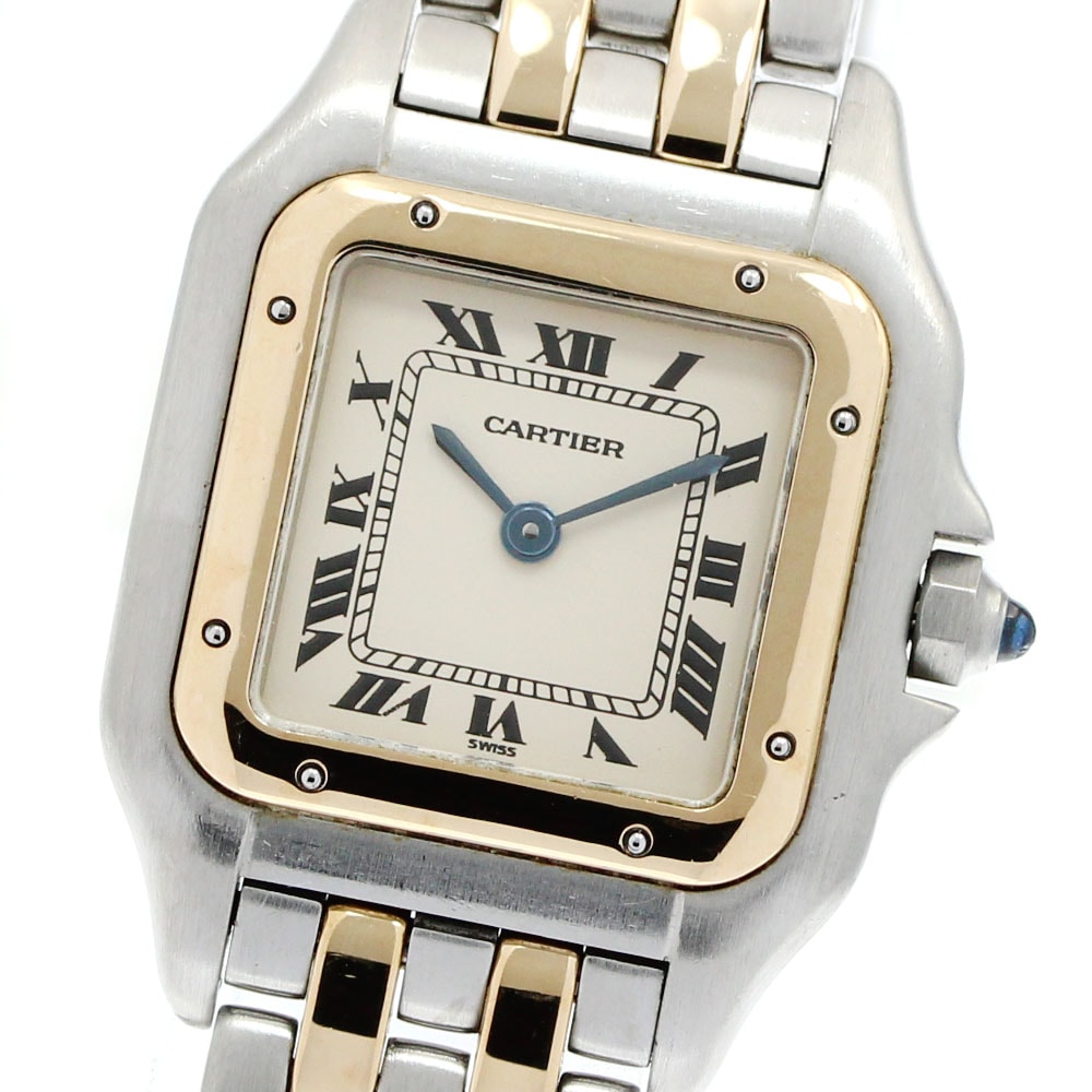 ☆良品  カルティエ パンテールSM 2ロウ  クォーツ レディース 【中古】