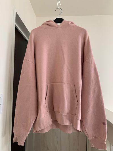 FEAR OF GOD ESSENTIALS 3M Logo Pullover Hoodie "Pink"