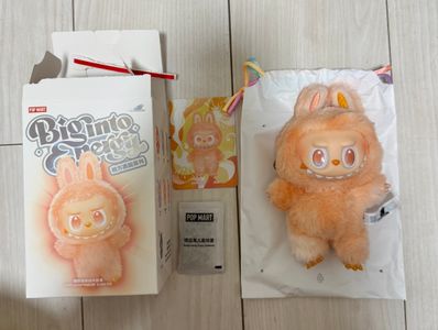 POP MART THE MONSTERS (LABUBU) Big into Energy Series Plush Pendant HAPPINESS