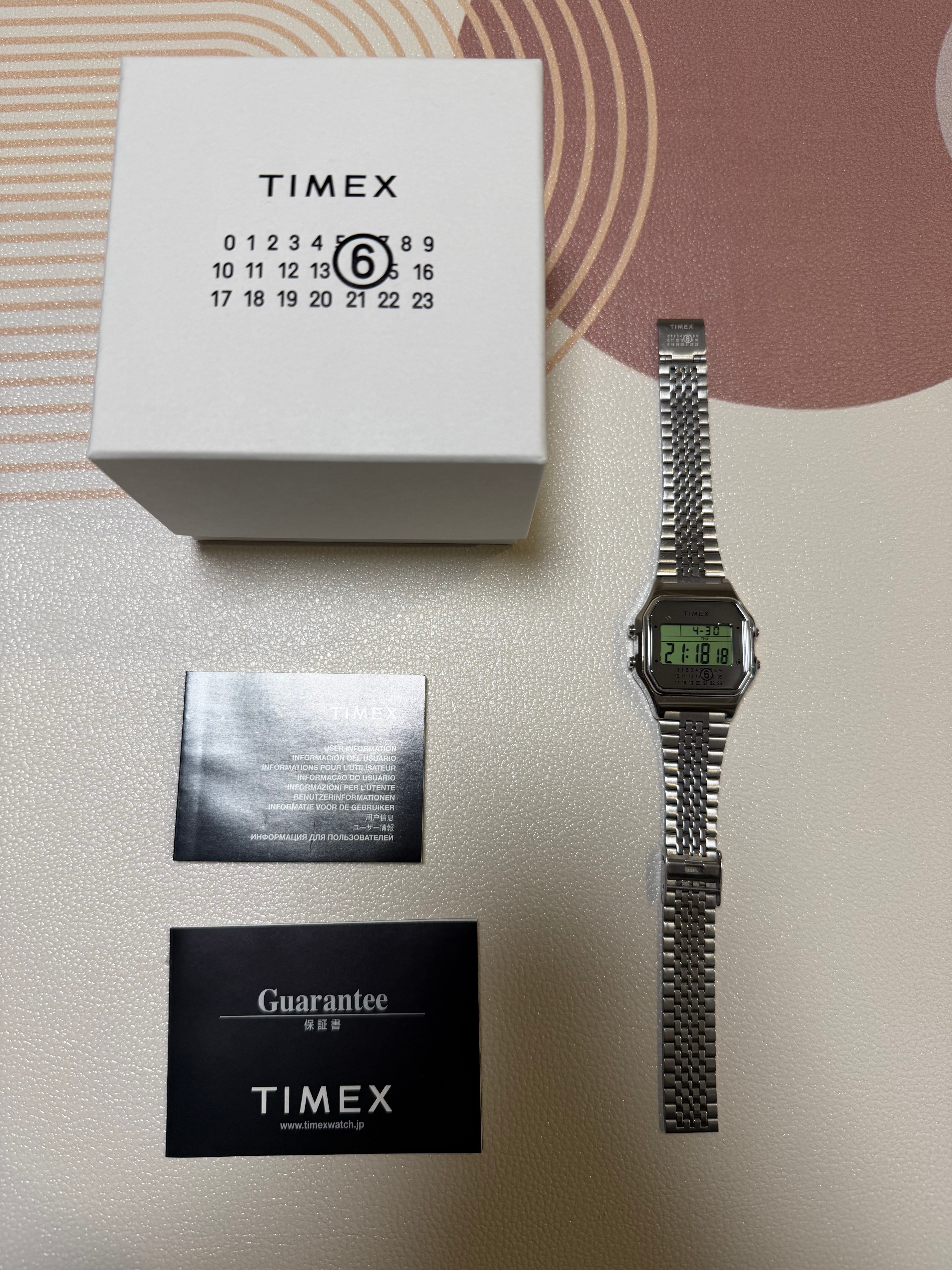 TIMEX x MM6 Maison Margiela T80 Gift Set "Silver"