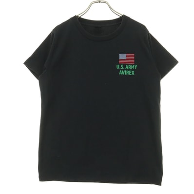 AVIREX アヴィレックス 半袖 Tシャツ F ブラック