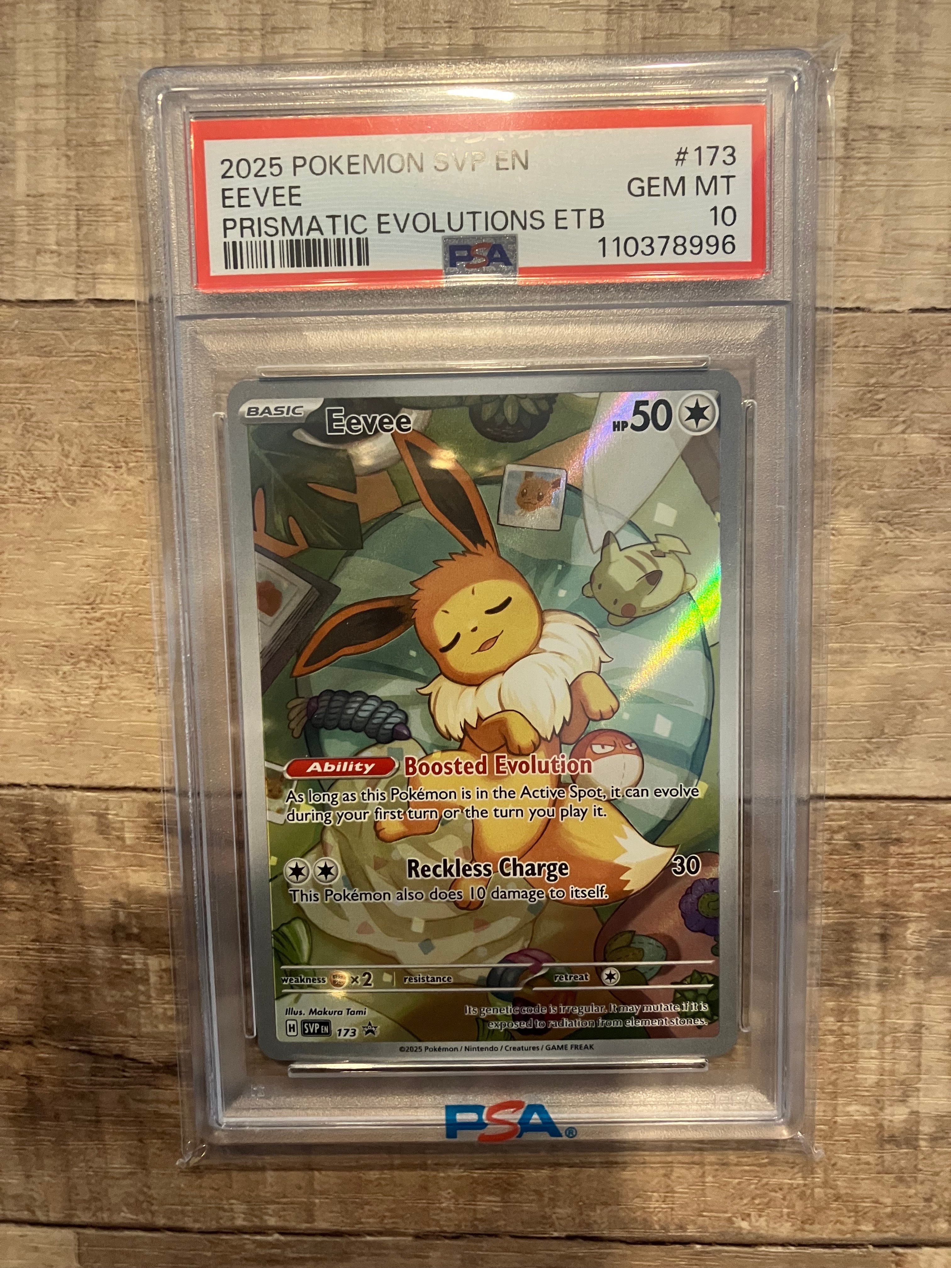 PSA10】イーブイ P [SVP EN 173]【英語版】(スカーレット&バイオレット