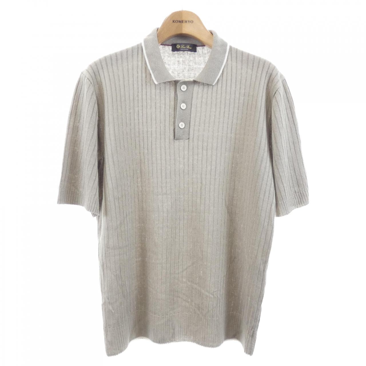 C (やや傷や汚れあり)】ロロピアーナ Loro Piana FAM9728 ポロシャツの