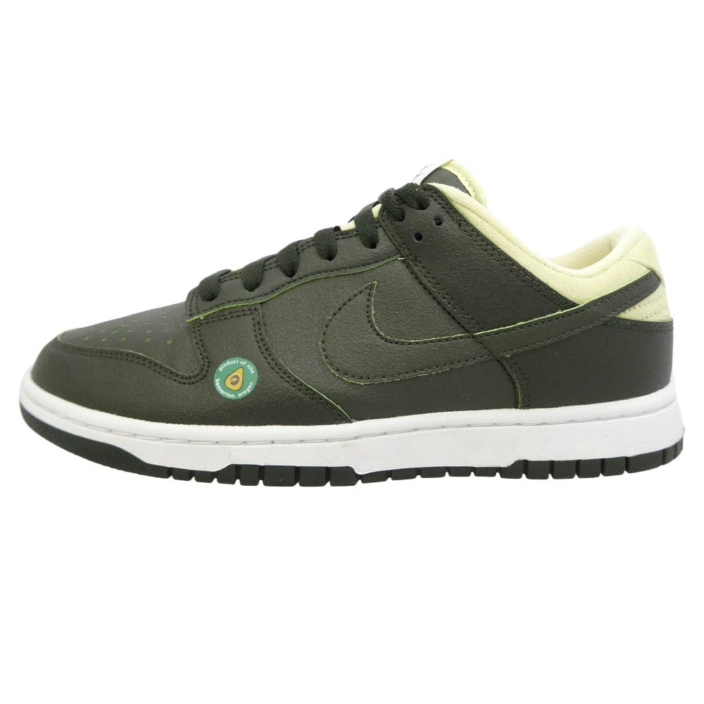 NIKE ナイキ DM7606-300 Women's Dunk Low Avocado ウィメンズ ダンク ロー アボカド ローカットスニーカー グリーン系 25.5cm【中古】