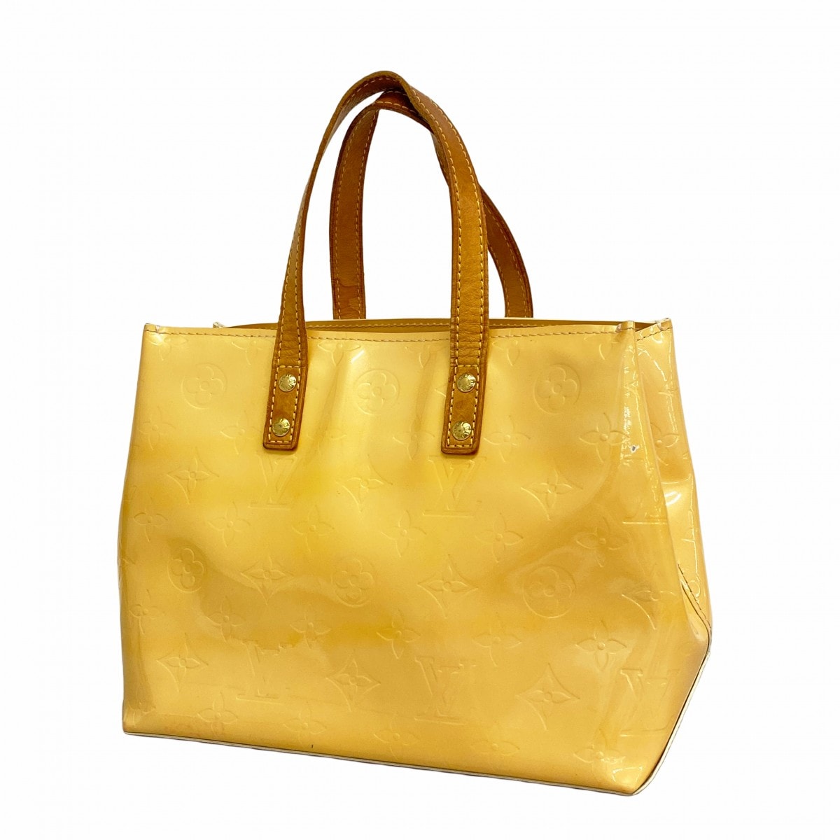 【6dc2965】ルイヴィトン ハンドバッグ ヴェルニ リードPM M91306 マシュマロピンク【中古】レディース