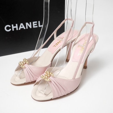 ■美品■CHANEL シャネル サンダル サイズ36 1/2 05C ココマーク CC ブランド古着【中古】20260706/RA9719