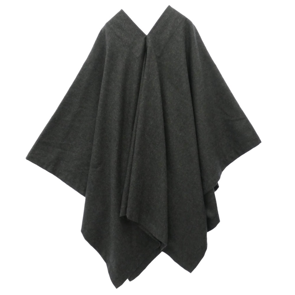 COMME des GARCONS HOMME DEUX コムデギャルソンオムドゥ ジャケット 23AW DL-K801 フード付き プルオーバー ポンチョ グレー系 サイズ表記無し【中古】