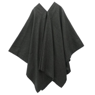 COMME des GARCONS HOMME DEUX コムデギャルソンオムドゥ ジャケット 23AW DL-K801 フード付き プルオーバー ポンチョ グレー系 サイズ表記無し【中古】