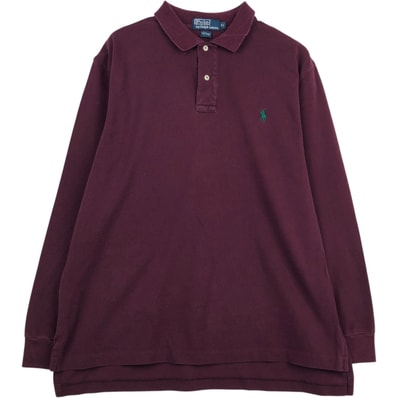 古着 ラルフローレン Ralph Lauren POLO by Ralph Lauren 長袖 ポロシャツ メンズXL相当/eaa631902