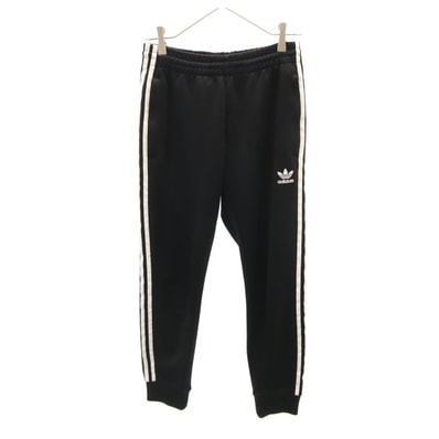 adidas Originals アディダスオリジナルス トレフォイルロゴ トラックパンツ S ブラック ジャージ
