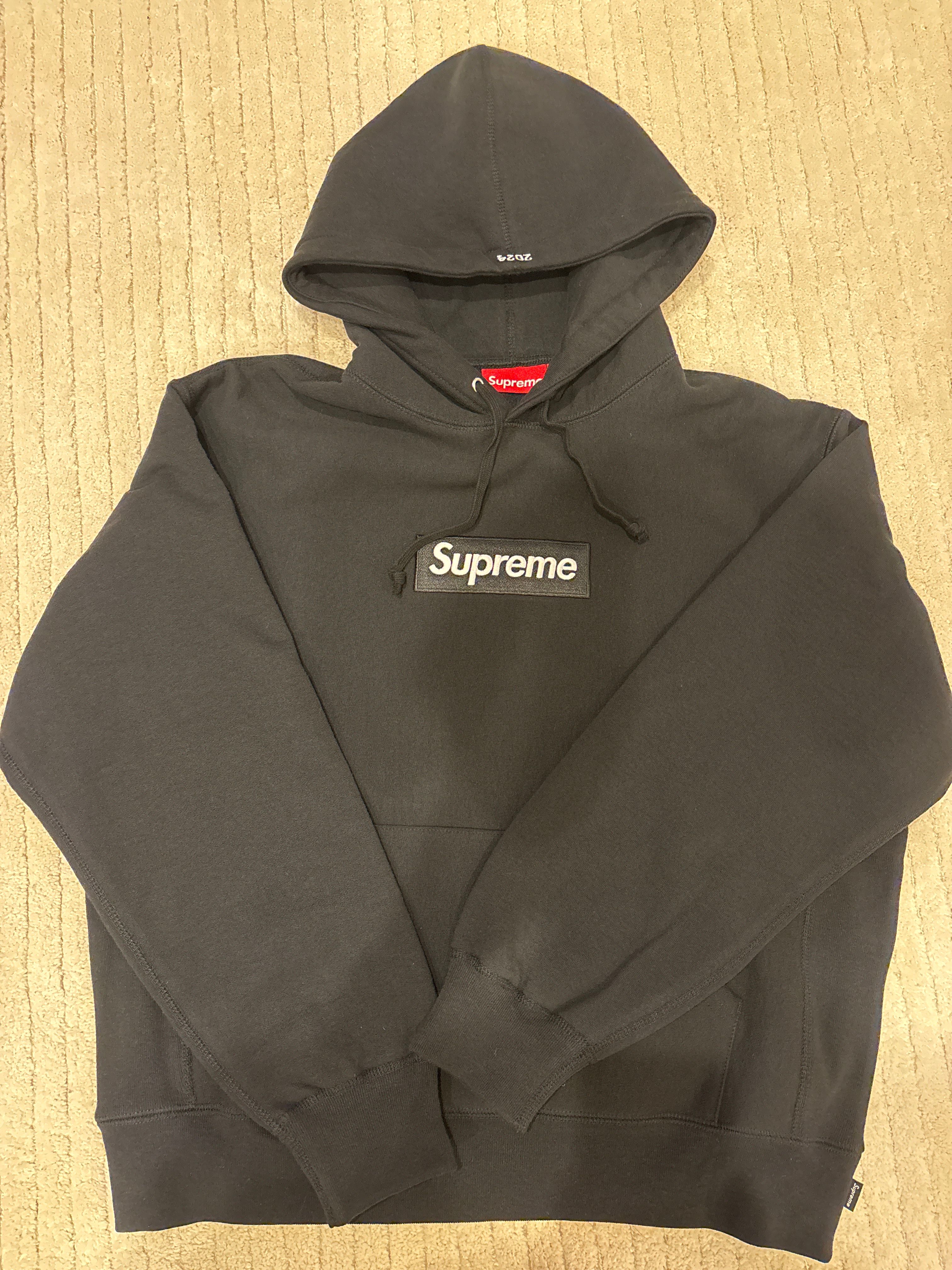 Supreme Box Logo Hooded Sweatshirt "Black" (24FW)
