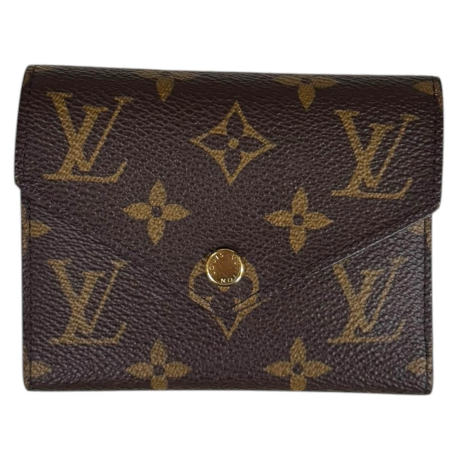 ルイヴィトン ポルトフォイユ・ヴィクトリーヌ モノグラム 長財布 モノグラムキャンバス M41938 レディース LOUIS VUITTON  中古